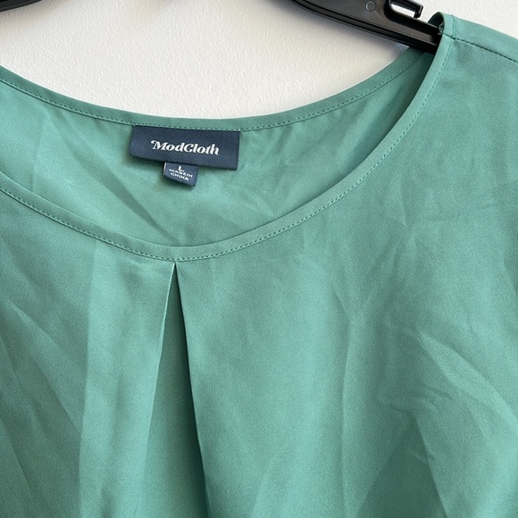 ModCloth blouse size L GUC - Picture 2 of 4